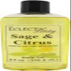 Sage And Citrus Bath Oil, Scented Body Oil, Relaxing Bathing Oil, 8 oz view 1