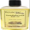 Sandalwood Bath Oil, Scented Body Oil, Relaxing Bathing Oil, 4 oz view 1
