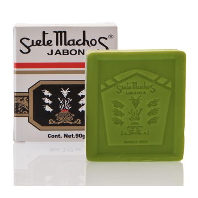 Siete Machos URANIA Soap - Jabon Siete Machos 3.17 oz./90g (1 Pack)