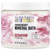 Aura Cacia Aromatherapy Mineral Bath, Comforting Geranium, 16 ounce jar view 1
