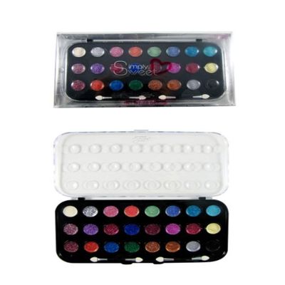 Al Mar Glitter Eyecream Pallette - 24 Colors