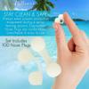 Pack of 100 Disposable Nose Filter Plugs view 3