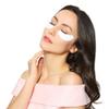 100 Pairs- Eyebeautiful Brand Eyelash Extension Lint Free Under Eye GEL Pad Patches view 1