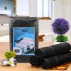 Utopia Towels, Salon Towel, Pack of 24, Not Bleach Proof, 16 by 27 Inches, Highly Absorbent Cotton Towels for Hand, Gym, Beauty, Spa, and Home Hair Care, Black view 2