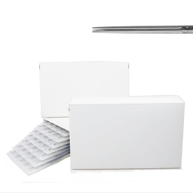 3 ROUND SHADERS TATTOO NEEDLE 50pc Box Machine Supply (G)