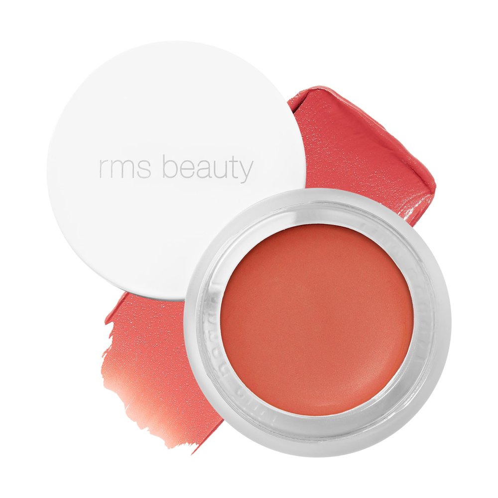 RMS Beauty Lip2Cheek Cream Blush & Lip Tint  Multi-Use Hydrating Cream Color, Natural Pigments, Lightweight Glow, Long-Lasting, Portable 0.28 oz