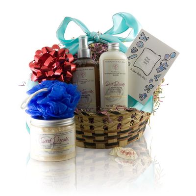 Castle Baths - New Baby Gift Basket for Parents