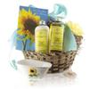 Castle Baths - Gift Basket with Fruity Floral Lavender Bergamot Rose Pink Grapefruit Scented Aromatherapy Massage Oil & Luxury Hand and Body Lotion with Organic Shea Butter view 1