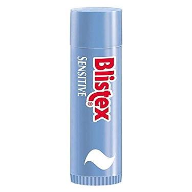 Blistex Simple & Sensitive Lip Balm, 0.15 Ounce Tube Hypo-Allergenic Unflavored Lip Balm, Gentle Lip Moisturizer For Dry Lips, Contains Shea & Cocoa Butter