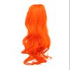 karlery Curly Clip In Thick Claw Drawstring Ponytail Multi-colored Hair Pony Tail Hair Extension (Orange) view 1