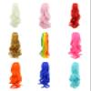 karlery Curly Clip In Thick Claw Drawstring Ponytail Multi-colored Hair Pony Tail Hair Extension (Orange) view 3