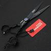 6/7/8/9-inch professional hair clipper set, stainless steel sharp hair clippers, hairdresser specific scissor(7-inch flat shear) view 4