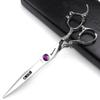 (3 choices) 7 Inch Salon Professional Hairdressing Scissors Barber Hairstyling Special Tools (7-inch purple gem) view 1