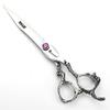 (3 choices) 7 Inch Salon Professional Hairdressing Scissors Barber Hairstyling Special Tools (7-inch purple gem) view 4