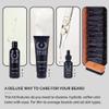 ZEUS Deluxe Mens Beard Care Gift Set  Luxury Holiday Grooming Kit with Wash, Oil & Brush, Perfect Present for Husband, Dad or Boyfriend (Vanilla Rum) view 2