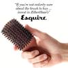 ZilberHaar Major Hair & Beard Brush for Men - Boar Bristles and Pearwood - All Beard and Hair Types - Made in Europe - Stiff Bristles view 2