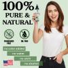 Earths Daughter Organic Aloe Vera Gel from Fresh Cut 100% Pure Organic Aloe leaves  Fast Absorbing for Face, Skin, Hair & Body  Vegan, Unscented, Natural - 8 Oz USA Made view 2