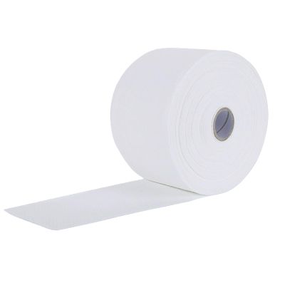 1 Roll Of Disposable Cleaning Face Towel Non-woven Fabric Disposable Wipers Washcloths Makeup Facial Soft Pads (White)