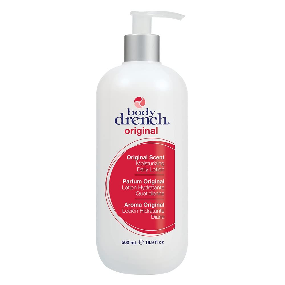 Body Drench Original Moisturizing Lotion  Hydrating Lotion with Original Scent for Soft, Smooth Skin, 16.9 fl oz, 2 Pack