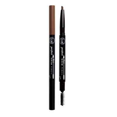 2 Pack J. Cat Brow Duo Pencil 103 Chestnut
