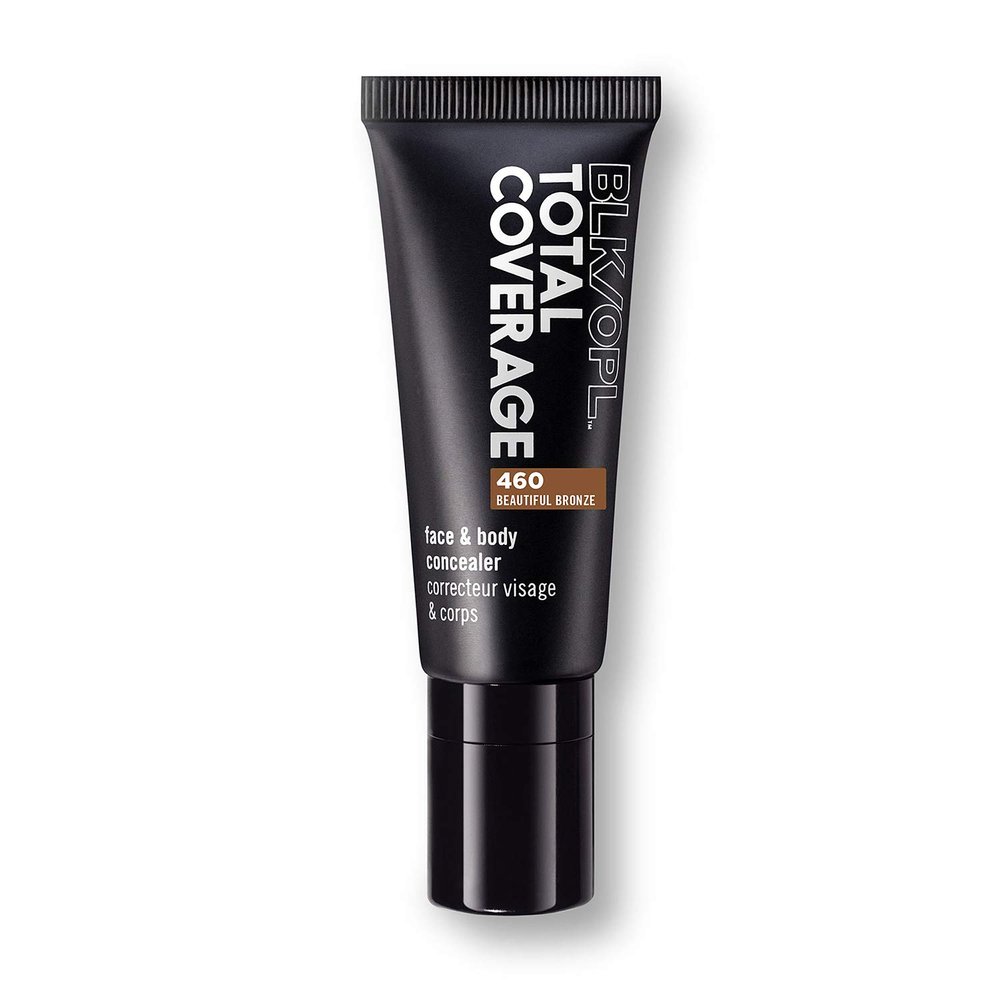 BLK/OPL Face & Body Concealer, Maximum All-Day Coverage with Matte Finish - Hydrating Concealer for Imperfections, Scars, Dark Spots & Blemishes - Talc-Free Smudge-Resistant Makeup (Beautiful Bronze)