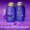 OGX Thick & Full + Biotin and Collagen for Hair Volume & Body, Sulfate Free Volumizing Shampoo & Conditioner Set for Fine & Thinning Hair, Nutrient-Infused, Vitamin B7, 13 fl oz, 2 Pack view 4