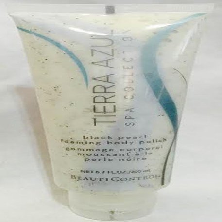Beauticontrol Tierra Azul Black Pearl Foaming Body Polish 6.7 oz