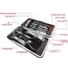 12 PCS/set Nail Art Manicure Tools Set Nails Clipper Scissors Tweezer Knife Manicure Sets Stone Pattern Case For Nail Manicure view 2