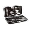 12 PCS/set Nail Art Manicure Tools Set Nails Clipper Scissors Tweezer Knife Manicure Sets Stone Pattern Case For Nail Manicure view 3