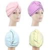 4 Pack Hair Towel wrap Turban, Absorbent Microfiber Fast Hair Drying Towels for Long Hair with Elastic Loop for Women Girls view 1