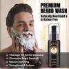 XIKEZAN Beard Kit for Men Care w/Beard Conditioner, Wash, Oil, Balm, Brush, Comb,Birthday Fathers Valentines Gifts for Men Him Dad Husband Boyfriend Christmas Gifts Mens Stocking Stuffers view 3