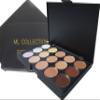 15 Color Versatile Cream Camouflage Concealer + FREE 5 Piece Mini Goat Brush Set. view 1