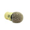 2 Band Finest Badger Hair Shaving Brush 24mm Knot Size Handmade by Frank Shaving Free Stand view 2