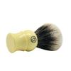 2 Band Finest Badger Hair Shaving Brush 24mm Knot Size Handmade by Frank Shaving Free Stand view 3