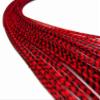 10 Pieces  Red Thin Long Grizzly Whiting Farm Rooster Hair Extension Feathers Fly Tying Summer | Moonlight Feather view 4