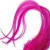 6 Pieces - XL Solid Hot Pink Thick Long Whiting Farm Rooster Saddle Hair Extension Feathers Fly Tying Summer Craft | Moonlight Feather view 2
