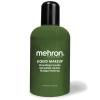 Mehron Makeup Liquid Makeup | Face Paint and Body Paint Perfect for Halloween, Cosplay I Air Brush Compatible 4.5 oz (133 ml) (GREEN) view 1