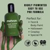 Mehron Makeup Liquid Makeup | Face Paint and Body Paint Perfect for Halloween, Cosplay I Air Brush Compatible 4.5 oz (133 ml) (GREEN) view 2