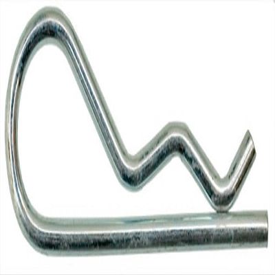 100 Hair Pin Cotters 5/64" - .080" Wire - Zinc