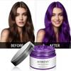 Acosexy Purple Hair Wax,Temporary Hair Dye for Party Cosplay Halloween view 3