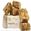 3CAYG African Black Soap 5LBS Raw Organic Black Soap Hand made in Ghana (5) Individually Wrapped 1LB Bars Wholesale view 1