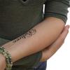10 x Believe - Temporary Tattoo Lettering in Black (10) view 2