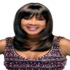 Vivica A. Fox CHARLI-V, Heat Resistant Fiber, Pure Comfort Cap, Long Layered Straight Wig with Curved Ends, Center Skin Part, Comfortable Full Wig (P27/30/33) view 1