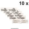 10 x Sinner and Saint Tattoo Lettering - Temporary Fake Tattoo in Black (10) view 2