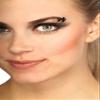 Rubies Black and 4 Diamonds Eyelashes and Adhesive, Multicolor view 2