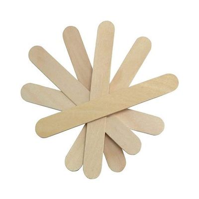 Salon Supply Store 100 Salon Waxing Hair Removal Wooden Spatulas Wax Applicator Wood Eyebrow/Bikini