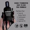 Mehron Makeup Liquid Makeup | Face Paint and Body Paint Perfect for Halloween, Cosplay I Air Brush Compatible 4.5 oz (133 ml) (Black) view 2