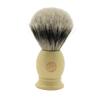 24mm Density Silvertip Badger Hair Shaving Brush by Frank Shaving Free Drip Stand view 1