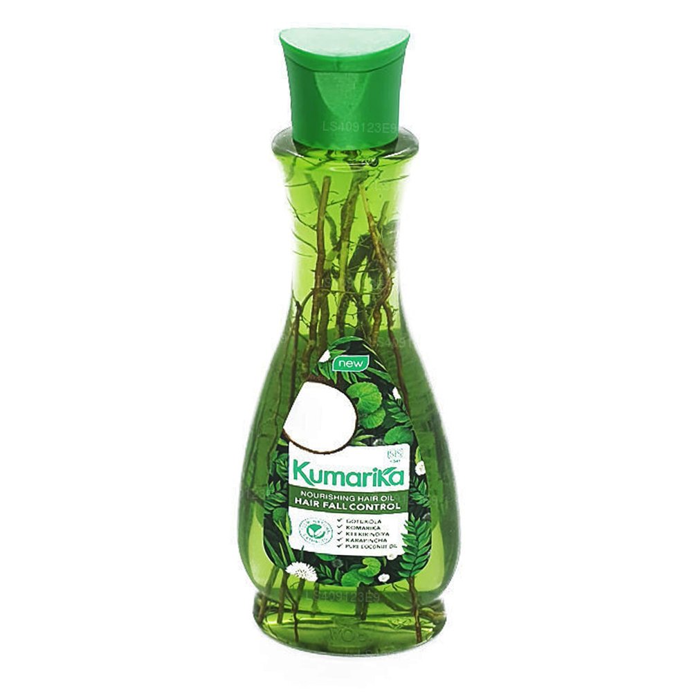 100% Natural Mix Ayurveda Herbal Kumarika Hair Oil For All Hair Types 200ML (Hair Fall Control)