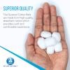Dynarex Cotton Balls, Non-Sterile and Large Sized, Latex-Free and Absorbent, For Skin Cleansing, Crafts, & as Makeup Remover, Ships as 1 Bag of 1000 Cotton Balls, 1 Bag of 1000 Dynarex Cotton Balls view 3